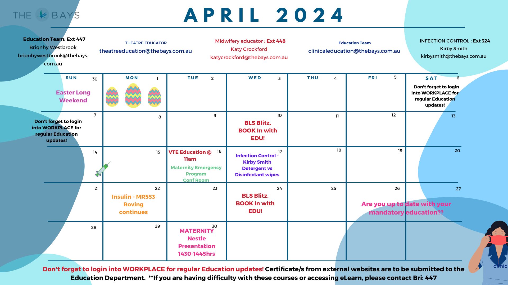 April EDU Calendar 